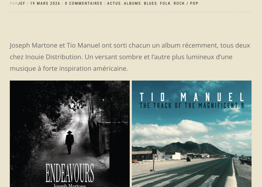 Textes blog & rock&rsquo;n Roll – 19/03/2026